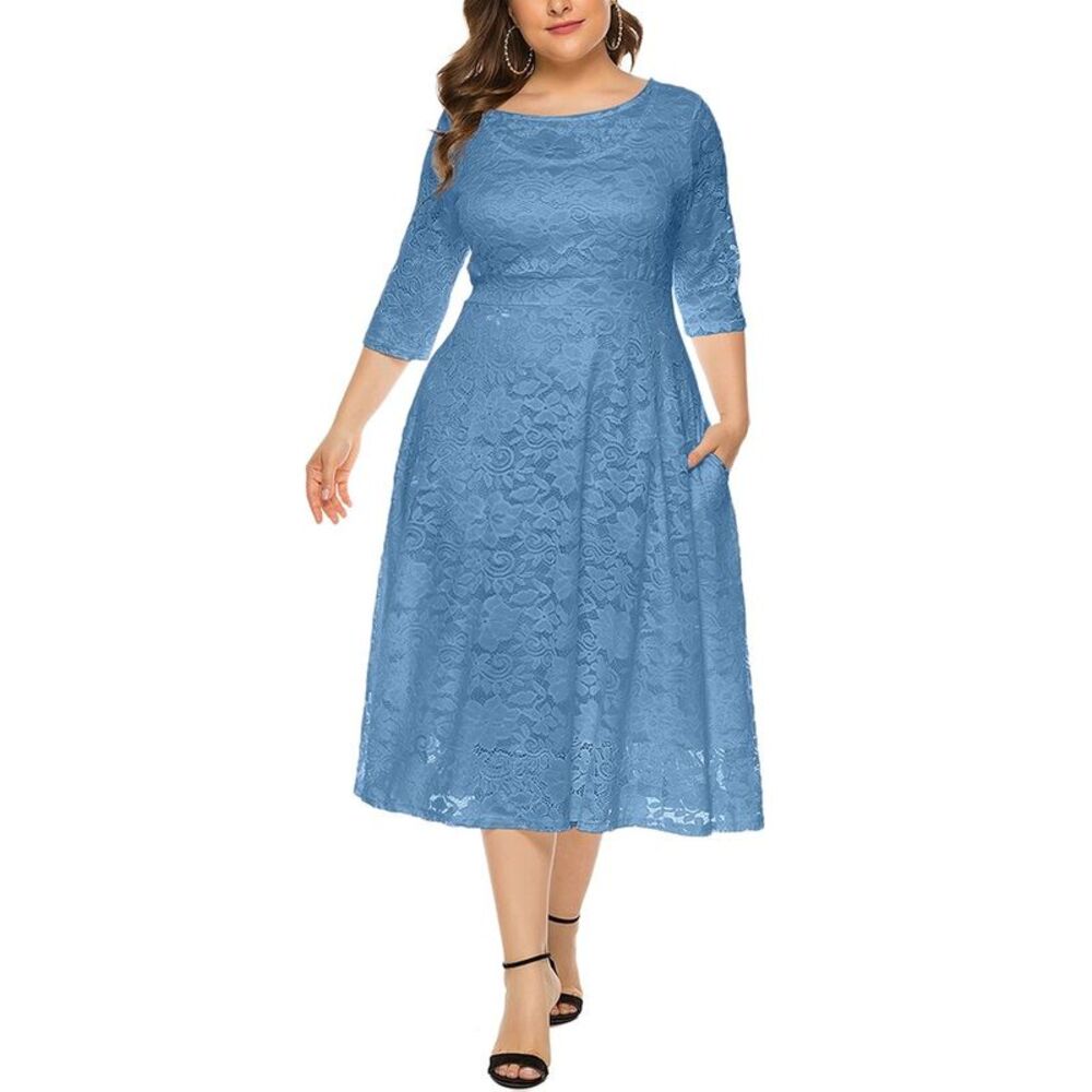 Romanissa Womens  Midi Dress